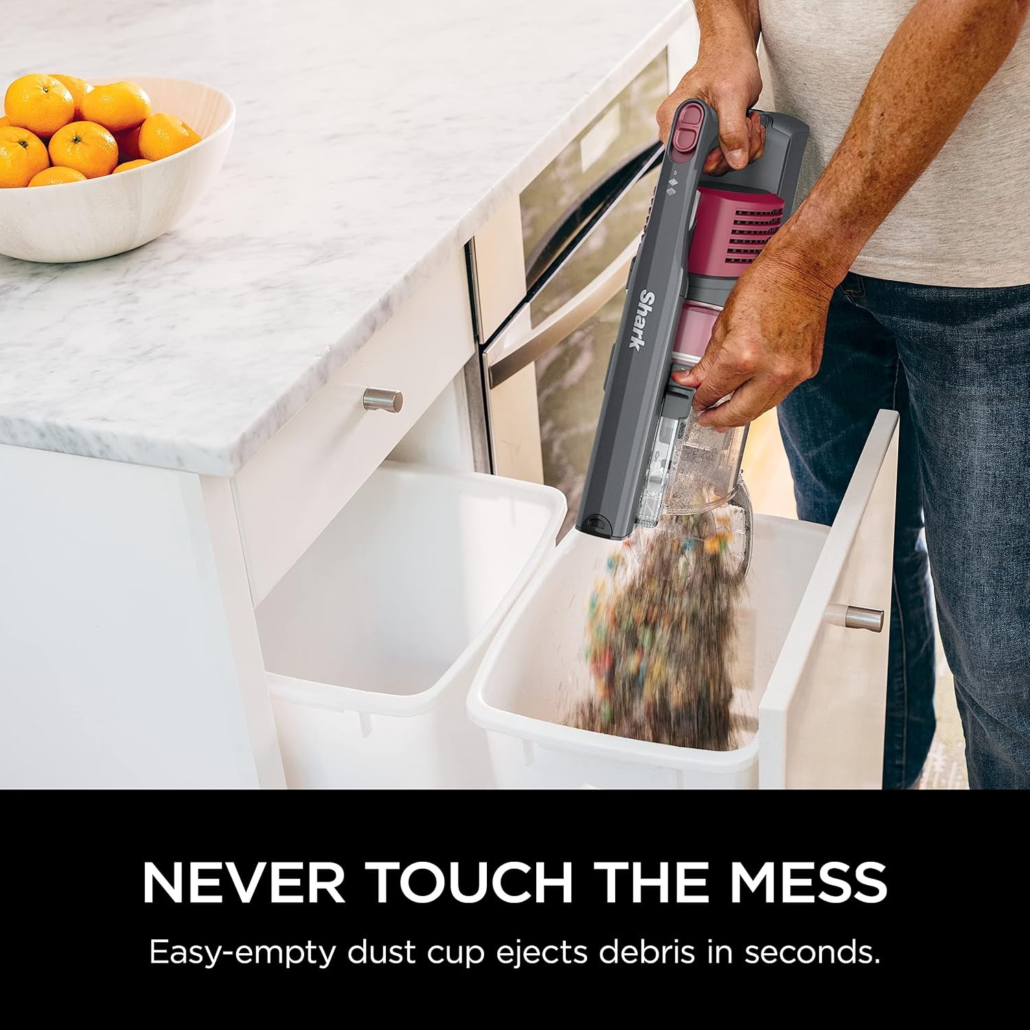 image:imageShark Cordless Pet Cordless Lightweight Stick Vacuum Cleaner IY143HRaspberry