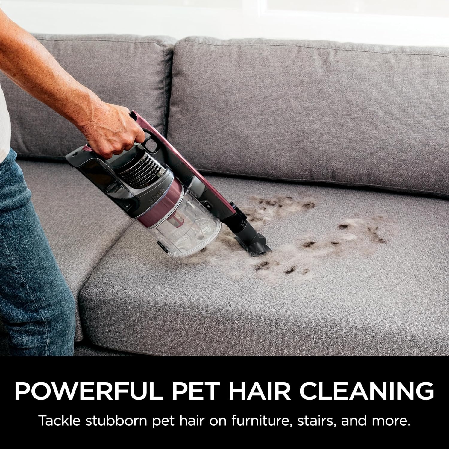image:imageShark Cordless Pet Cordless Lightweight Stick Vacuum Cleaner IY143HRed