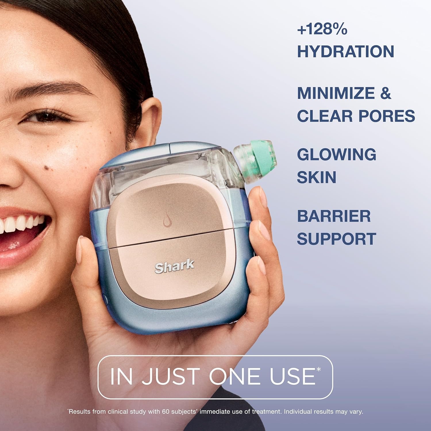 image:imageShark DePuffi Instant Contrast Therapy Tool Pink FH220PKFacialpro Glow Blue