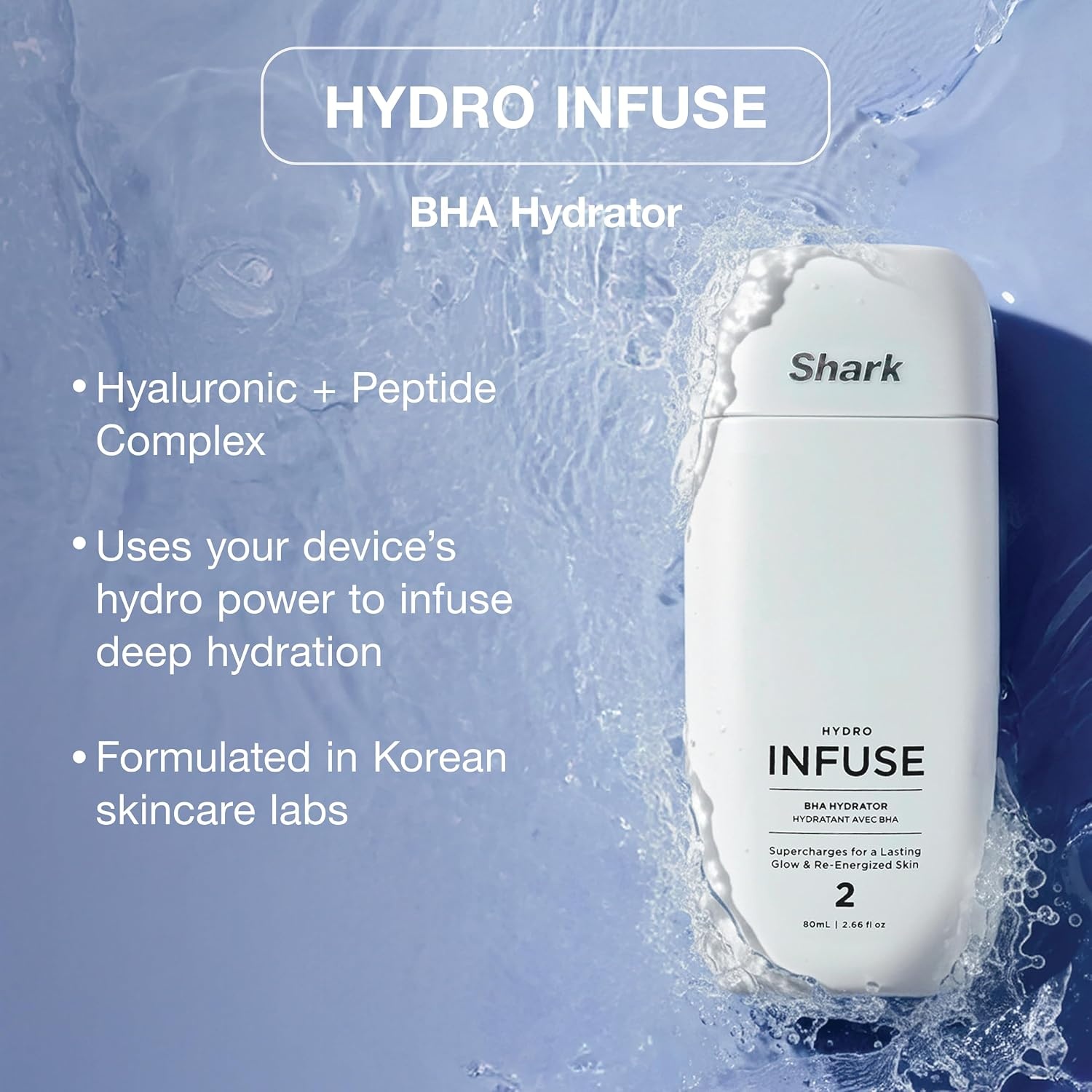 image:imageShark DePuffi Instant Contrast Therapy Tool Pink FH220PKFacialpro Glow Blue