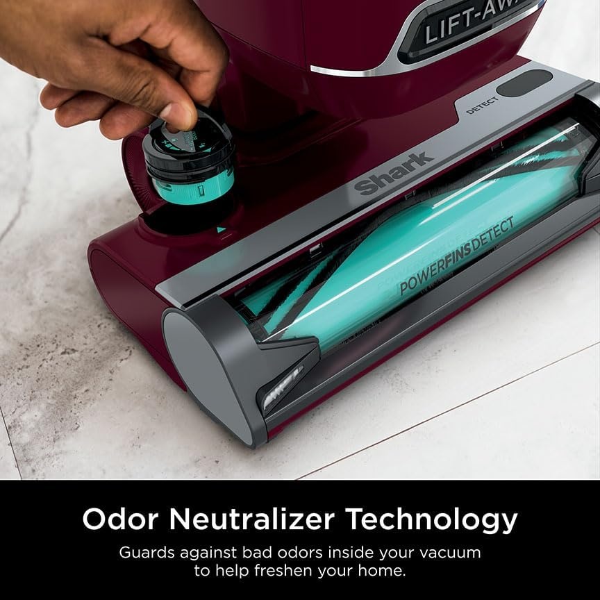 image:imageShark Detect Pro LiftAway ADV Vacuum DuoClean Detect Evergreen LA802Detect LiftAway Burgundy