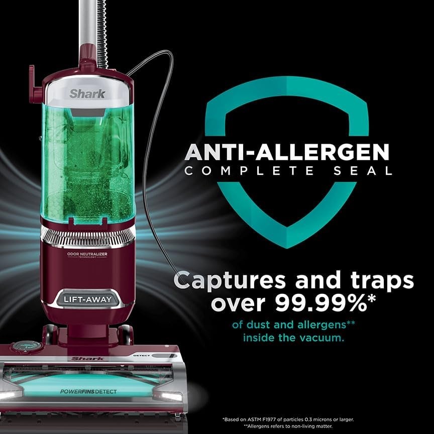 image:imageShark Detect Pro LiftAway ADV Vacuum DuoClean Detect Evergreen LA802Detect LiftAway Burgundy