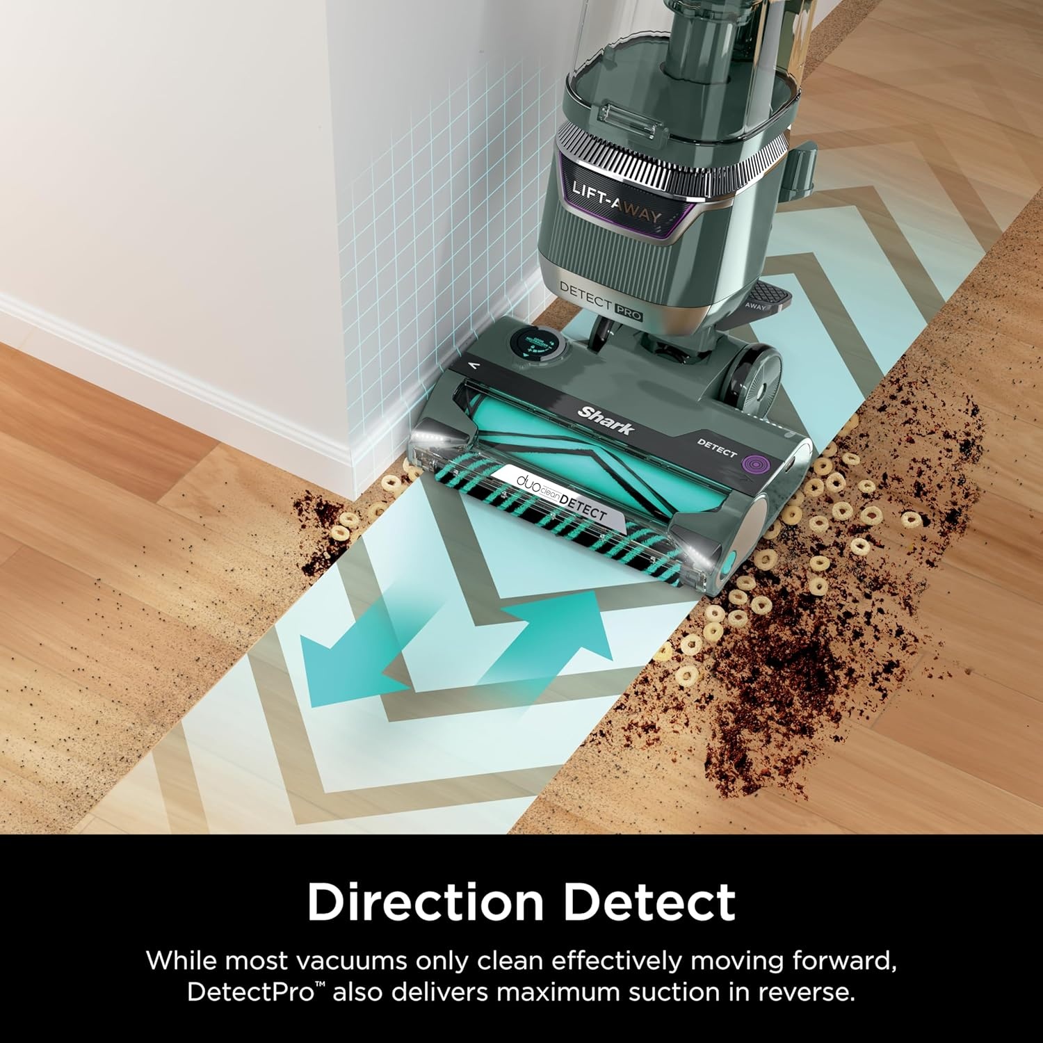 image:imageShark Detect Pro LiftAway ADV Vacuum DuoClean Detect Evergreen LA802Detect LiftAway Pro Evergreen