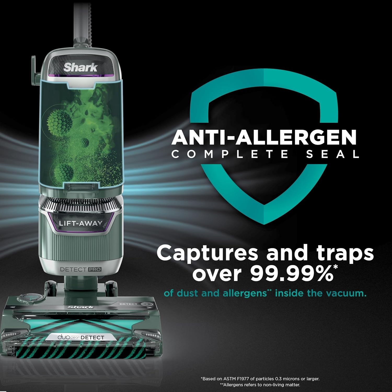 image:imageShark Detect Pro LiftAway ADV Vacuum DuoClean Detect Evergreen LA802Detect LiftAway Pro Evergreen