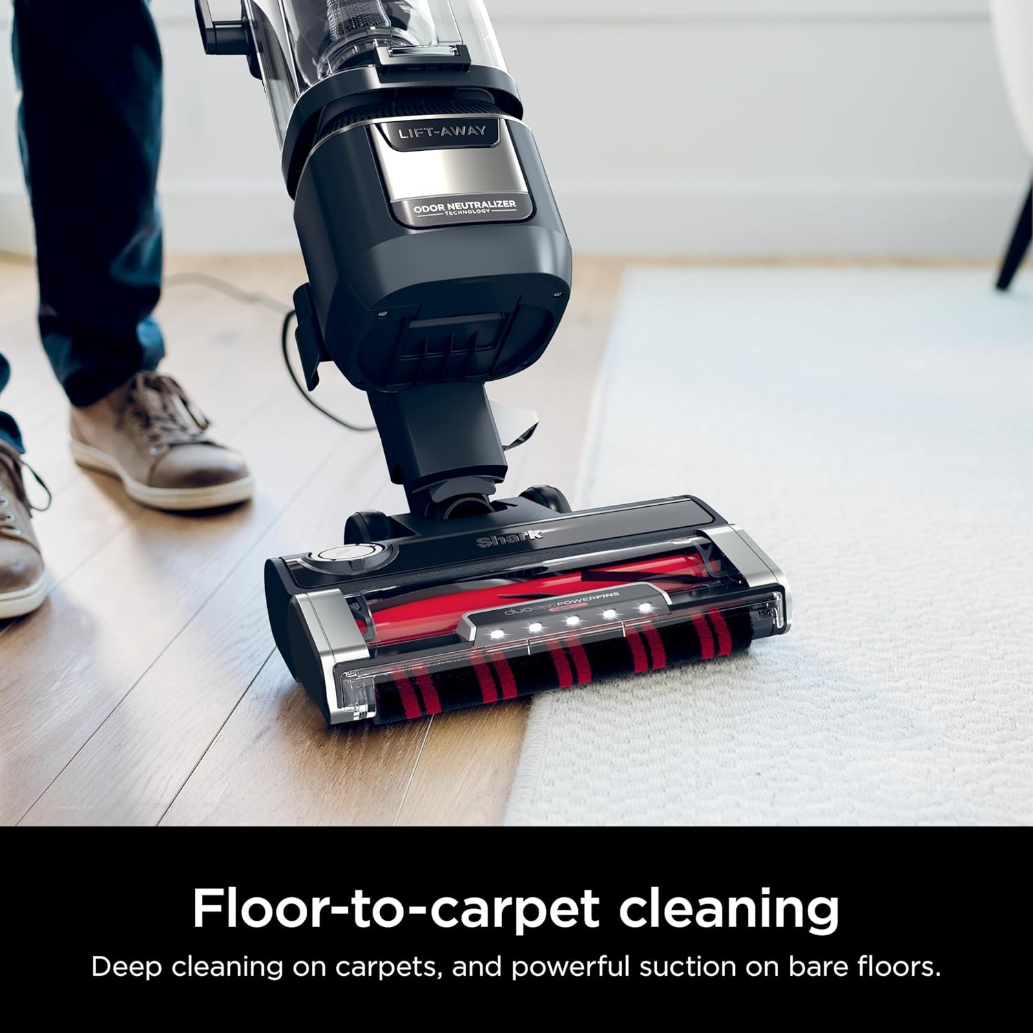 image:imageShark Detect Pro LiftAway ADV Vacuum DuoClean Detect Evergreen LA802Rotator Pet Pro LiftAway w DuoClean