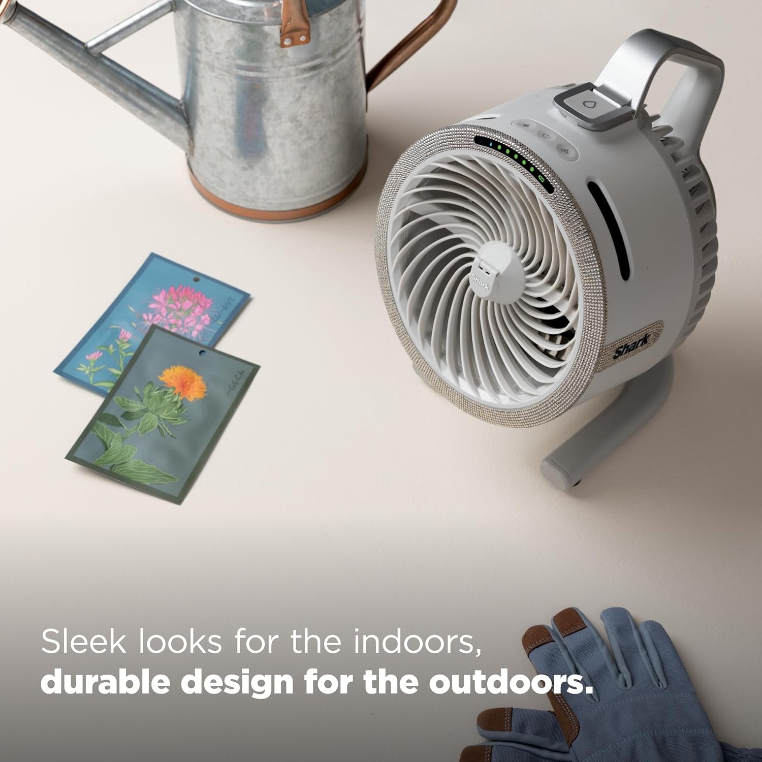 image:imageShark FlexBreeze HydroGo Pro Portable Misting Fan Peony FA056PKDiamond