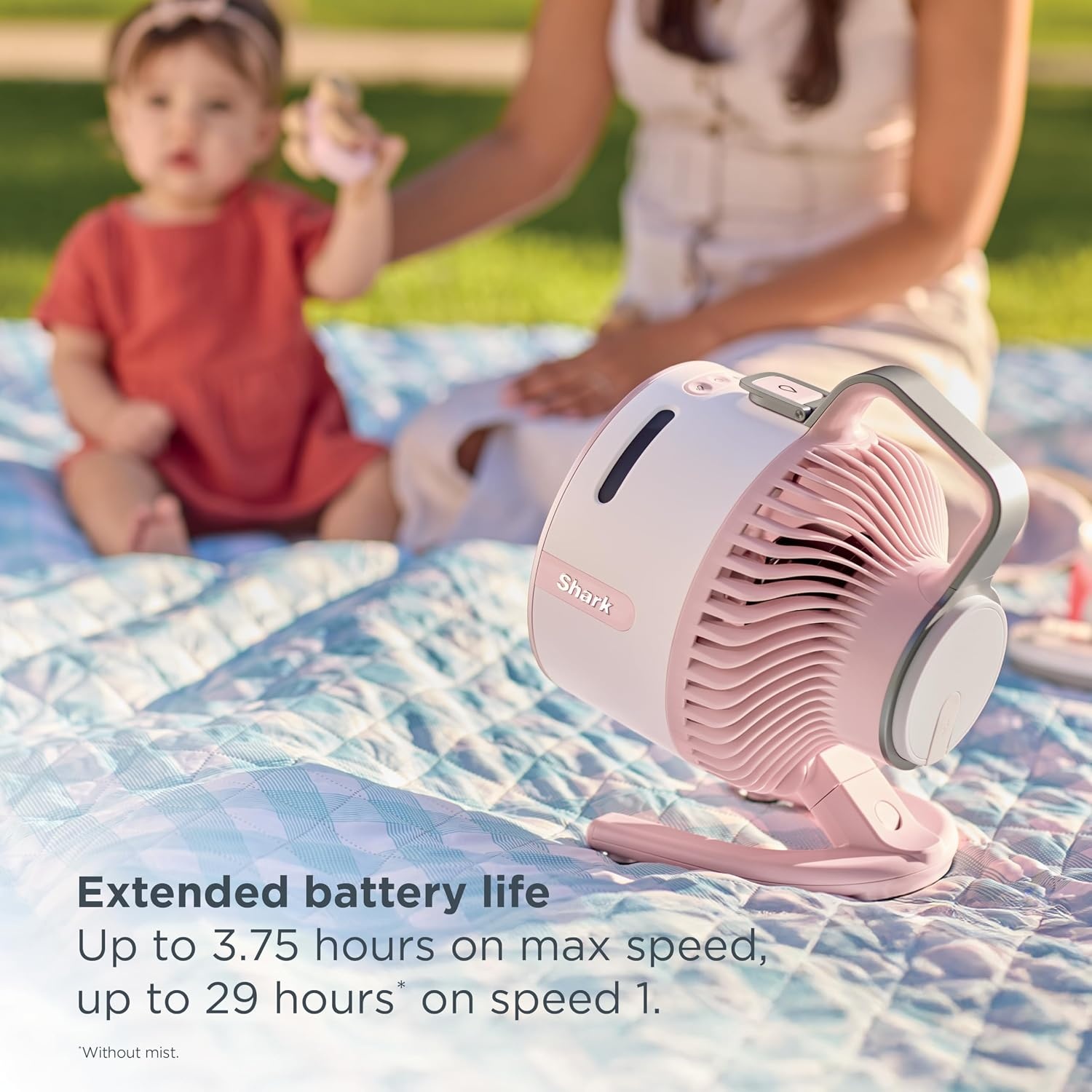 image:imageShark FlexBreeze HydroGo Pro Portable Misting Fan Peony FA056PKSky