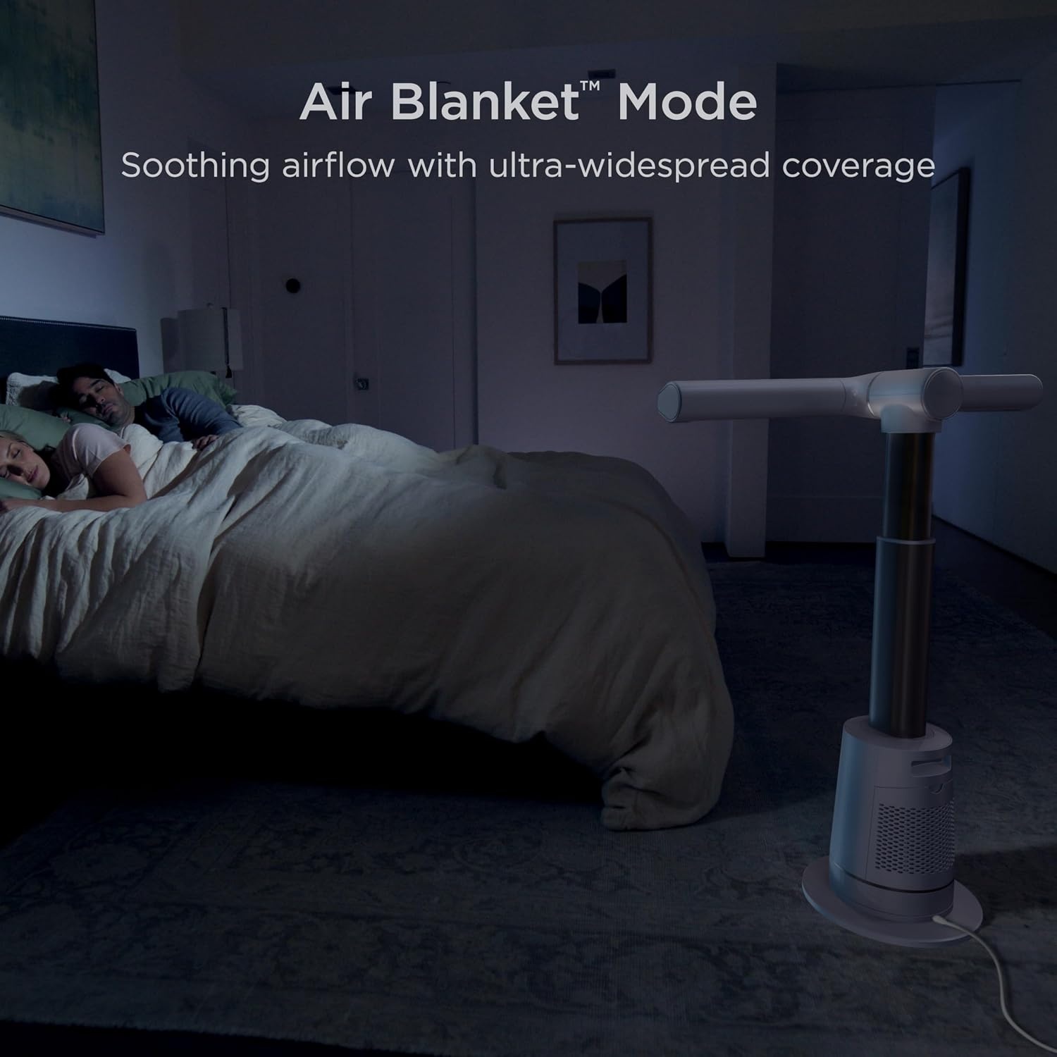 image:imageShark TurboBlade Bladeless Tower Fan Charcoal TF202SDove