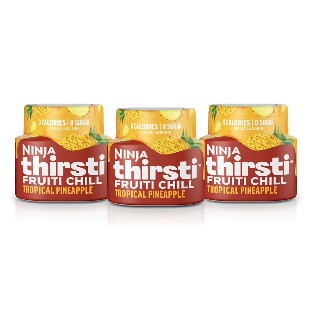 image:imageNinja Thirsti Flavored Water Drops Berry Burst Zero CaloriesTropical Pineapple