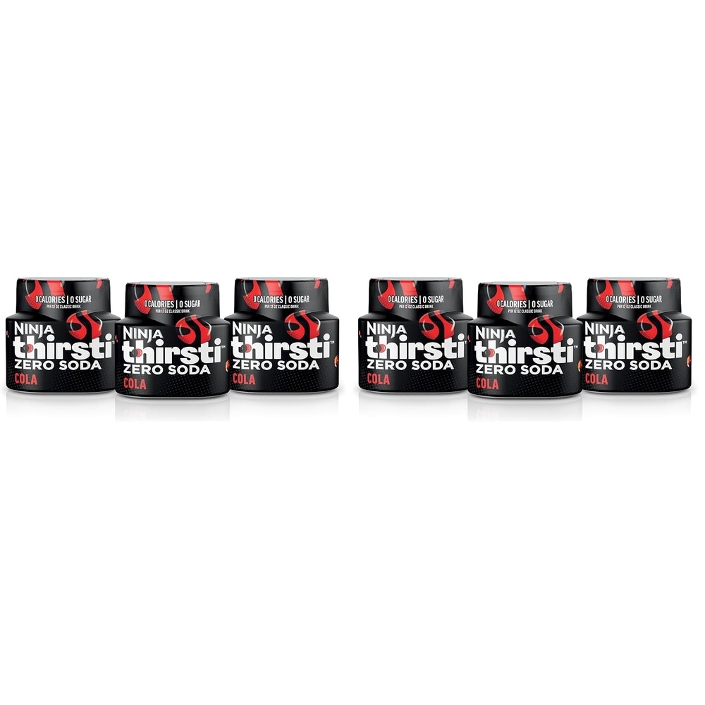 image:imageNinja Thirsti Flavored Water Drops Zero Soda Orange Soda Zero Calories207 Fl Oz Pack of 6