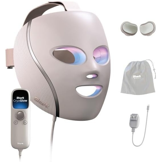 image:imageShark CryoGlow LED Face Mask in Rose Glow FW312PKRose Glow
