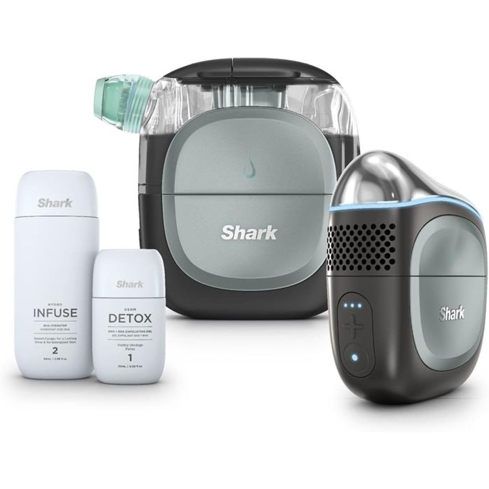 image:imageShark DePuffi Instant Contrast Therapy Tool Pink FH220PKFacialpro Glow Depuffi Black