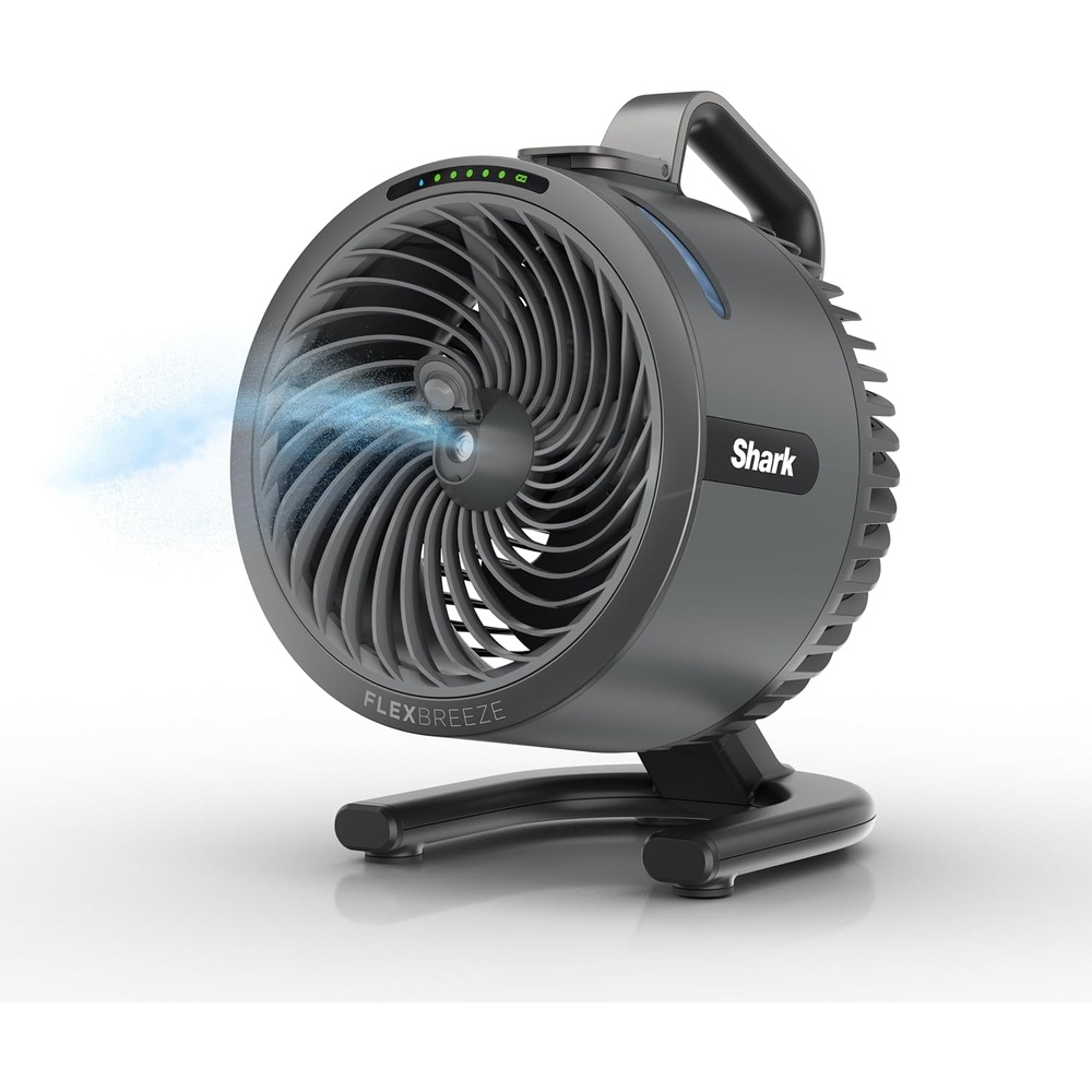 image:imageShark FlexBreeze HydroGo Pro Portable Misting Fan Peony FA056PKGraphite