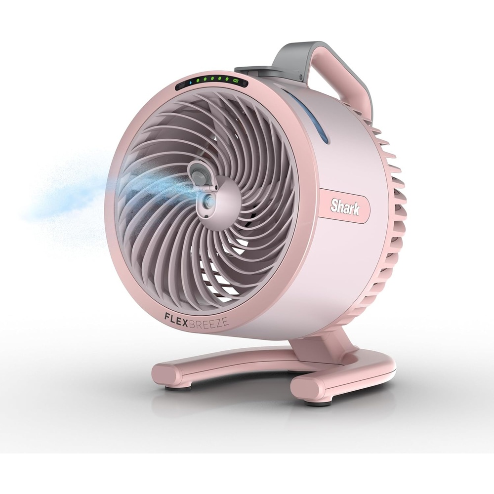 image:imageShark FlexBreeze HydroGo Pro Portable Misting Fan Peony FA056PKPeony