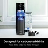 Ninja DW2401GY Thirsti 24oz Travel Water Bottle, For Carbonated Sparkling Drinks, Colder and Fizzier Longer, Leak Proof, 24 Hrs Cold, Dishwasher Safe, Stainless Steel Insulated Tumbler, Charcoal Gray(Black)