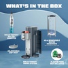 Ninja Thirsti Ultimate Drink System, Soda Maker, Pink, WC3001PK1(Cyberspace)