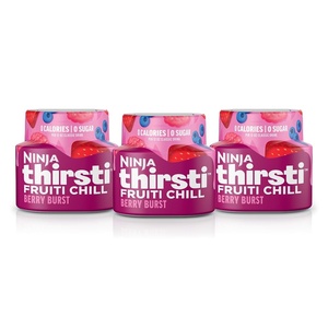 Ninja Thirsti Flavored Water Drops, Berry Burst, Zero Calories(Berry Burst)
