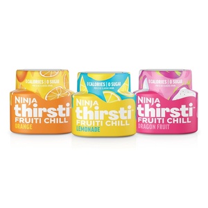 Ninja Thirsti Flavored Water Drops, Berry Burst, Zero Calories(Citrus Variety Pack)