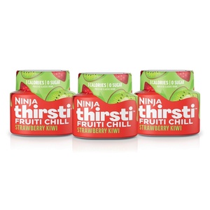 Ninja Thirsti Flavored Water Drops, Berry Burst, Zero Calories(Strawberry Kiwi)