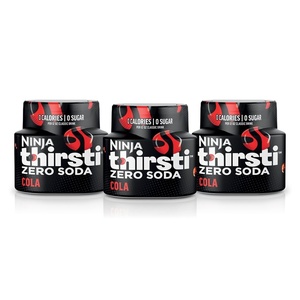 Ninja Thirsti Flavored Water Drops, Zero Soda Orange Soda, Zero Calories(2.07 Fl Oz (Pack of 3))