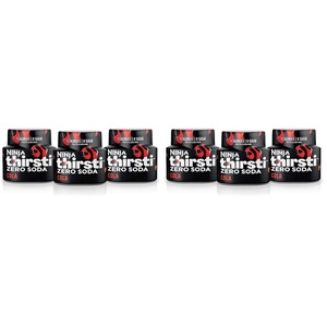 Ninja Thirsti Flavored Water Drops, Zero Soda Orange Soda, Zero Calories(2.07 Fl Oz (Pack of 6))