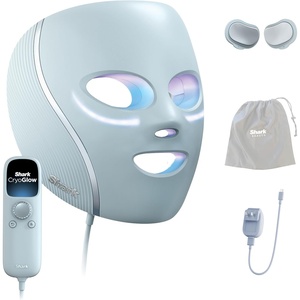 Shark CryoGlow LED Face Mask in Rose Glow, FW312PK(Blue Frost)
