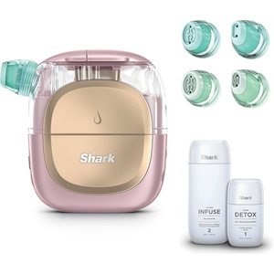 Shark DePuffi Instant Contrast Therapy Tool, Pink, FH220PK(Facialpro Glow (Pink))