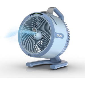 Shark FlexBreeze HydroGo Pro Portable Misting Fan, Peony, FA056PK(Sky)