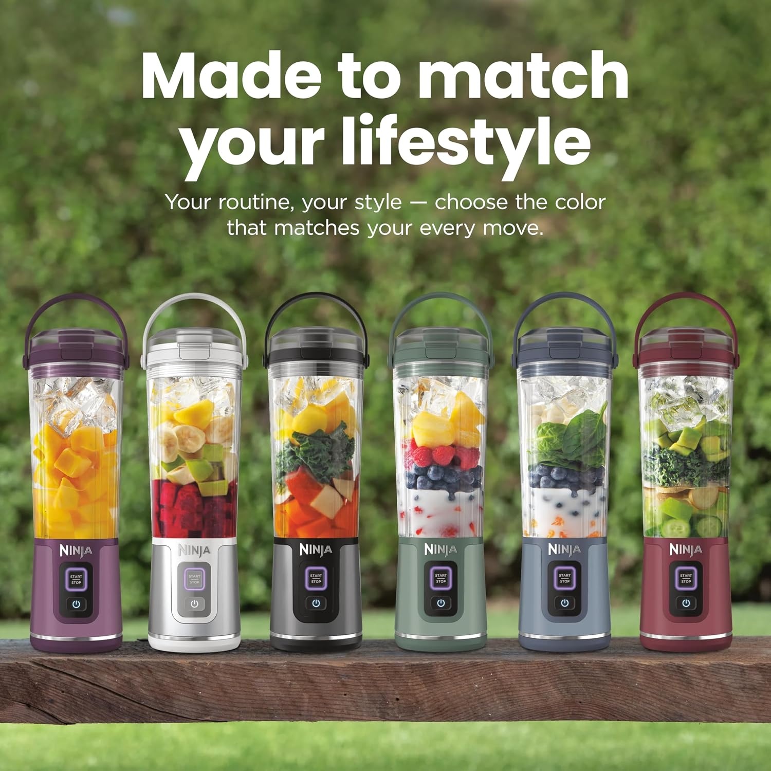 image:imageNinja Blast Portable Blender Cordless 18oz Vessel Black BC151BKCranberry