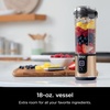 Ninja Blast Portable Blender, Cordless, 18oz Vessel, Black, BC151BK(Metallic Copper)