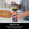 Ninja Blast Portable Blender, Cordless, 18oz Vessel, Black, BC151BK(Metallic Red)