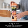 Ninja Blast Portable Blender, Cordless, 18oz Vessel, Black, BC151BK(Orange)
