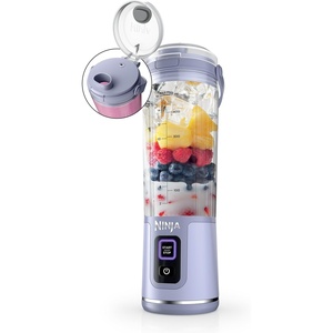 Ninja Blast Portable Blender, Cordless, 18oz Vessel, Black, BC151BK(Muted Lavender)