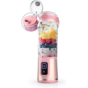 Ninja Blast Portable Blender, Cordless, 18oz Vessel, Black, BC151BK(Pink)