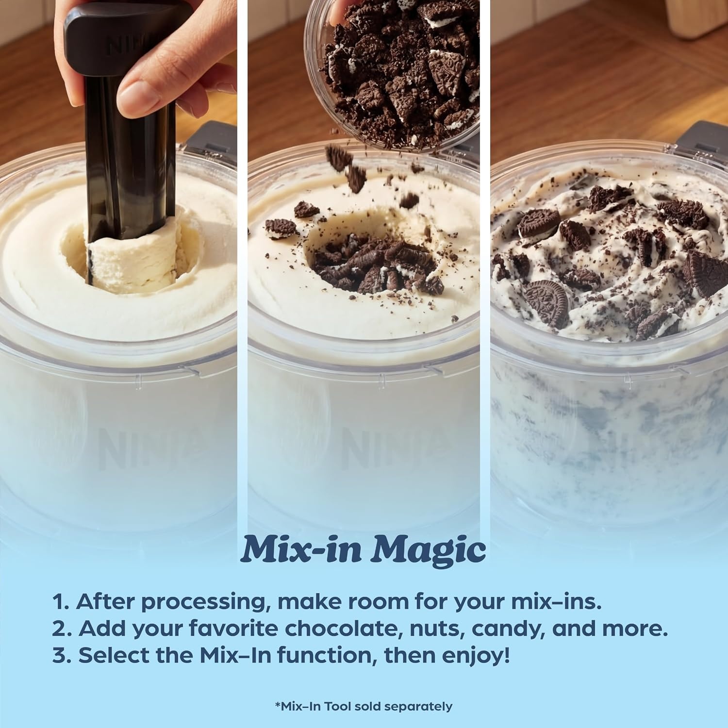 image:imageNinja Creami 7in1 Ice Cream Maker Navy NC351