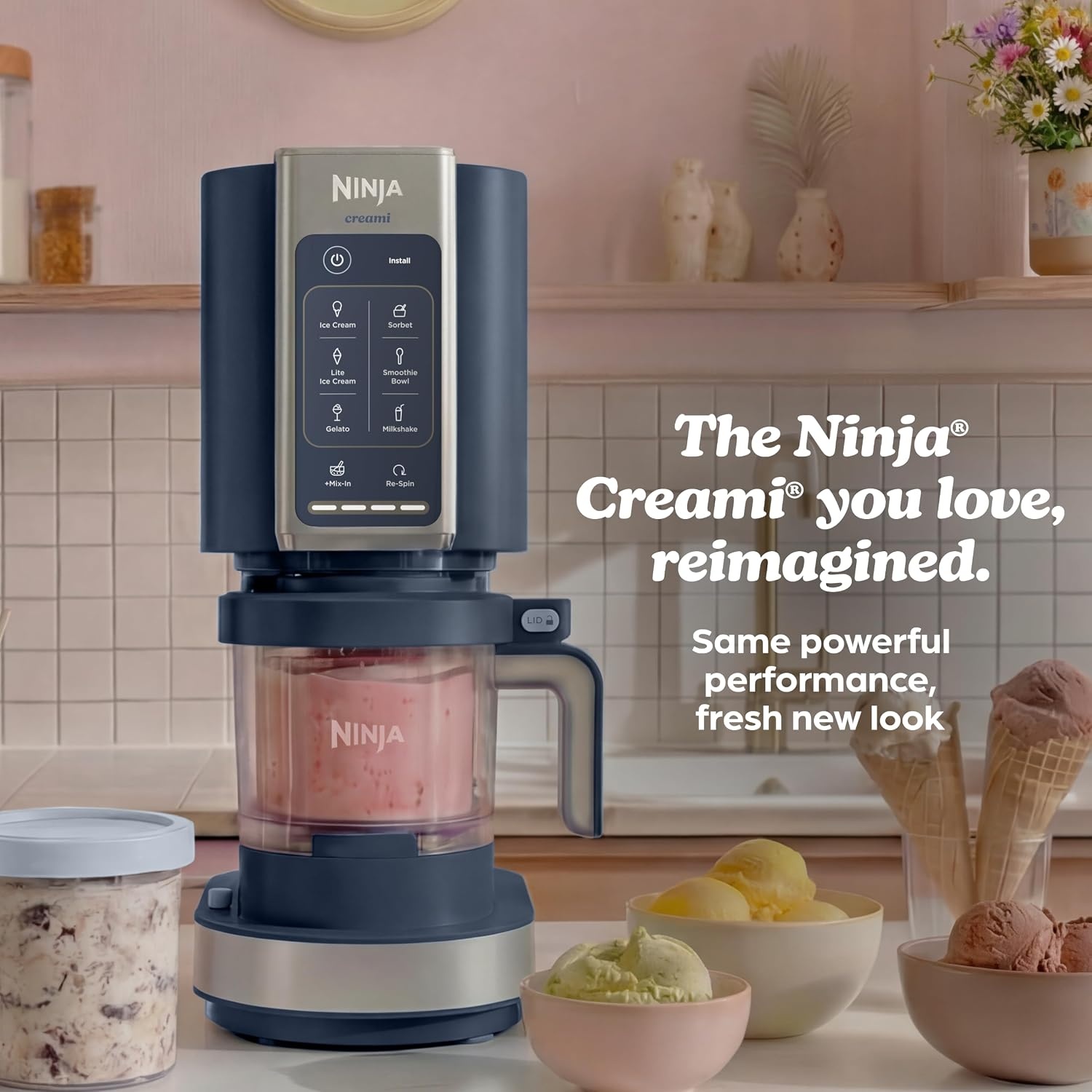 image:imageNinja Creami 7in1 Ice Cream Maker Navy NC351