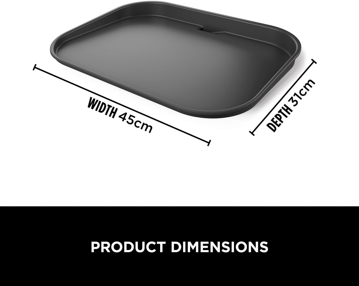 image:imageNinja Woodfire XL Flat Plate NonStick Flat Top BBQ Griddle Plate123 x 17 x 178