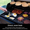 Ninja FlexFlame, Master Grill Pack, Electric & Propane 5-in-1 Cooking System Includes FlexFlame Premium, Grill Grate, Half Griddle, Expandable Roast & Smoke Rack