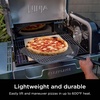 Ninja FlexFlame, Pizza Kit, Electric & Propane Grill, 5-in-1 Cooking System, Includes FlexFlame 16’’ Pizza Stone, Durable Cordierite & 16” Perforated Pizza Peel, Heat-Safe up to 600F, XL Surface