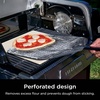 Ninja FlexFlame, Pizza Kit, Electric & Propane Grill, 5-in-1 Cooking System, Includes FlexFlame 16’’ Pizza Stone, Durable Cordierite & 16” Perforated Pizza Peel, Heat-Safe up to 600F, XL Surface
