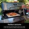 Ninja FlexFlame, Pizza Kit, Electric & Propane Grill, 5-in-1 Cooking System, Includes FlexFlame 16’’ Pizza Stone, Durable Cordierite & 16” Perforated Pizza Peel, Heat-Safe up to 600F, XL Surface