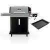 Ninja FlexFlame, Grill + Half Griddle Bundle with Electric & Propane Grill, Professional Grade Carbon Steel and grease Drain, Rust Resistant