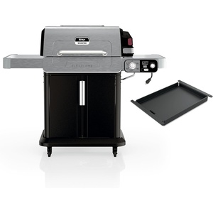 Ninja FlexFlame, Grill + Half Griddle Bundle with Electric & Propane Grill, Professional Grade Carbon Steel and grease Drain, Rust Resistant