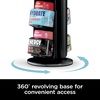 Ninja WCX08 Thirsti 360° 8-Flavor Storage Holder, Black(5.11 in L x 4.125 in W x 11.75 in H)