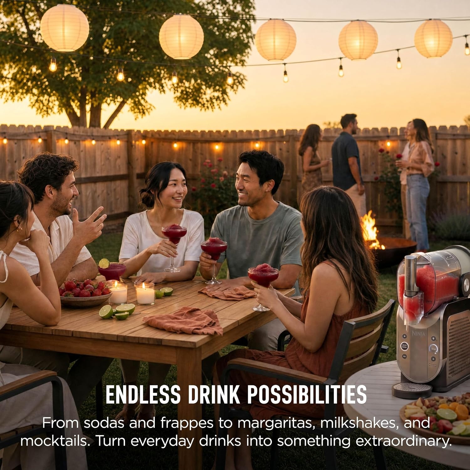 image:imageNinja SLUSHi Smart Frozen Drink Maker SlushAisst Techonology FS351BR
