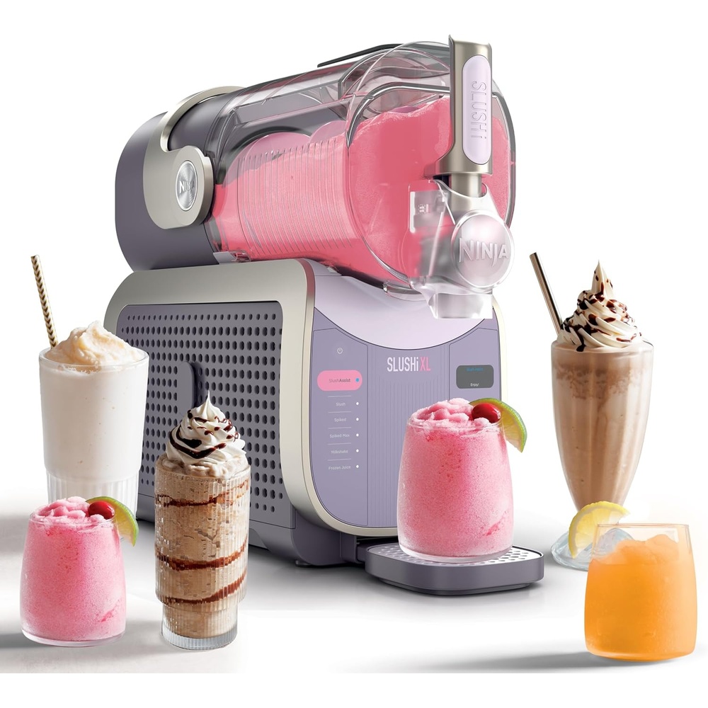 image:imageNinja SLUSHi XL Smart Frozen Drink Maker 10 Servings Pink Violet FS601PK1