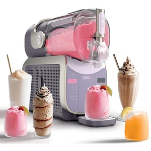 Ninja SLUSHi XL Smart Frozen Drink Maker 10+ Servings Pink Violet, FS601PK1