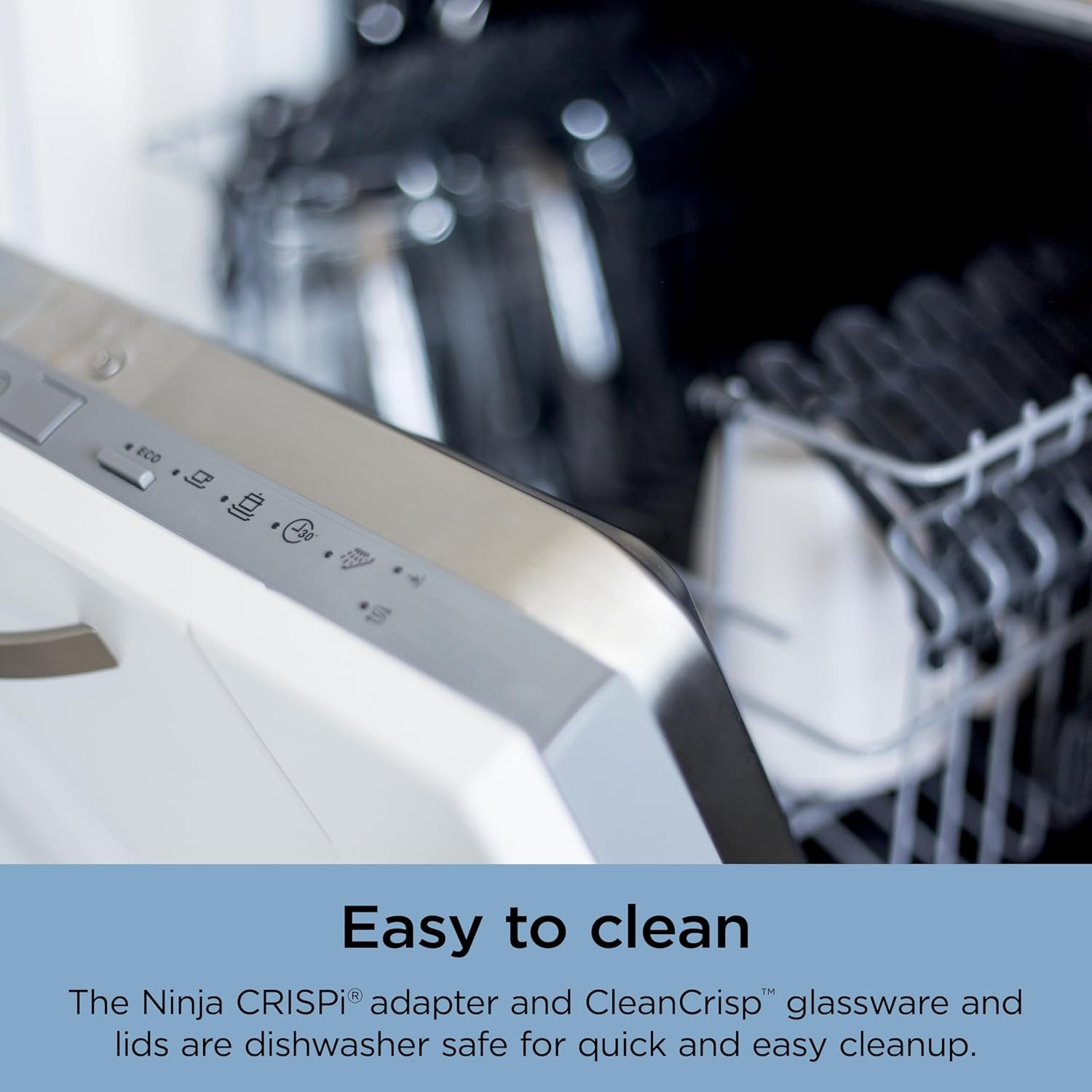 image:imageNinja Crispi Glass Air Fryer 4in1 Periwinkle FN101PL