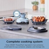 Ninja Crispi Glass Air Fryer, 4-in-1, Periwinkle, FN101PL