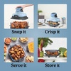 Ninja Crispi Glass Air Fryer, 4-in-1, Periwinkle, FN101PL